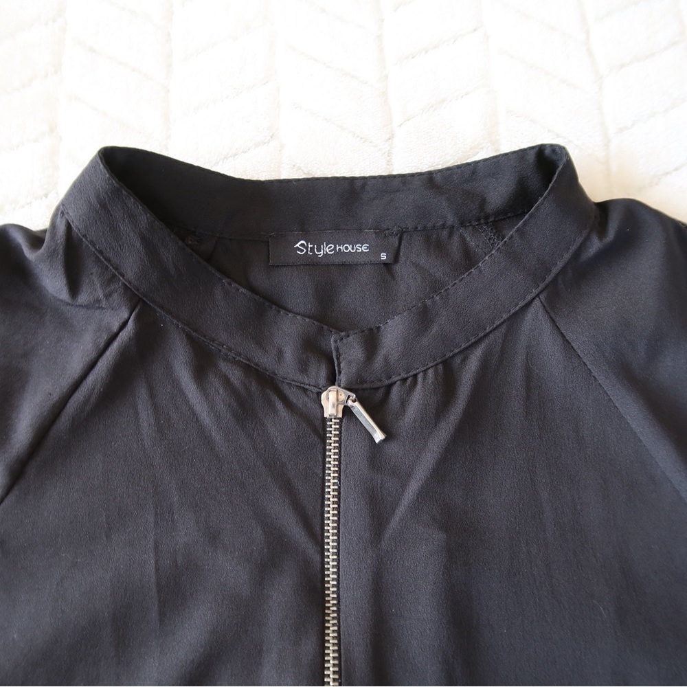 Style House black lightweight jacket - Picture 3 of 3